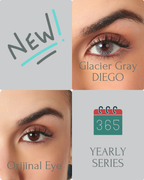 Diego Glacier Gray Color Lens Plano (0,00)