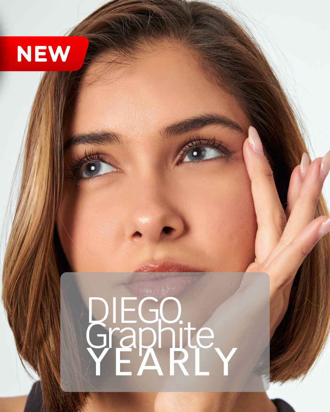 Graphite Color Contact Lenses Plano (0,00)