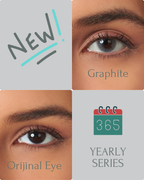 Graphite Color Contact Lenses Plano (0,00)