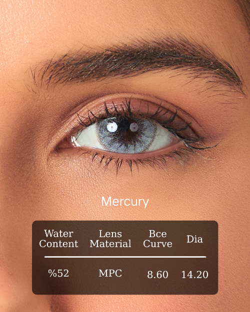 Diego Mercury Yearly Color Lens Plano (0,00)