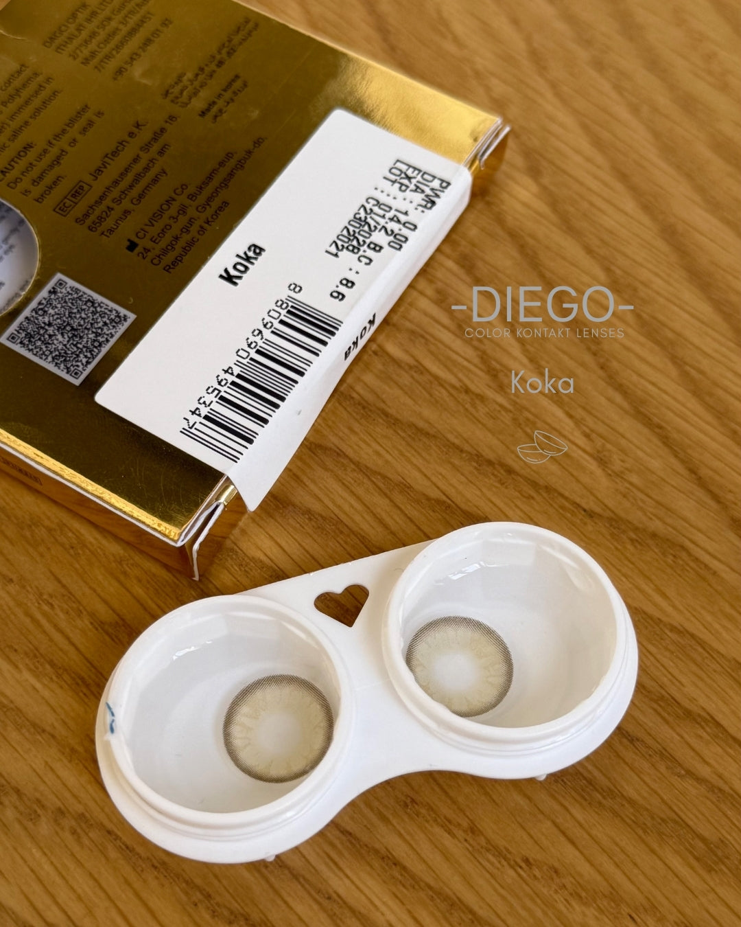 Koka Renkli Lens
