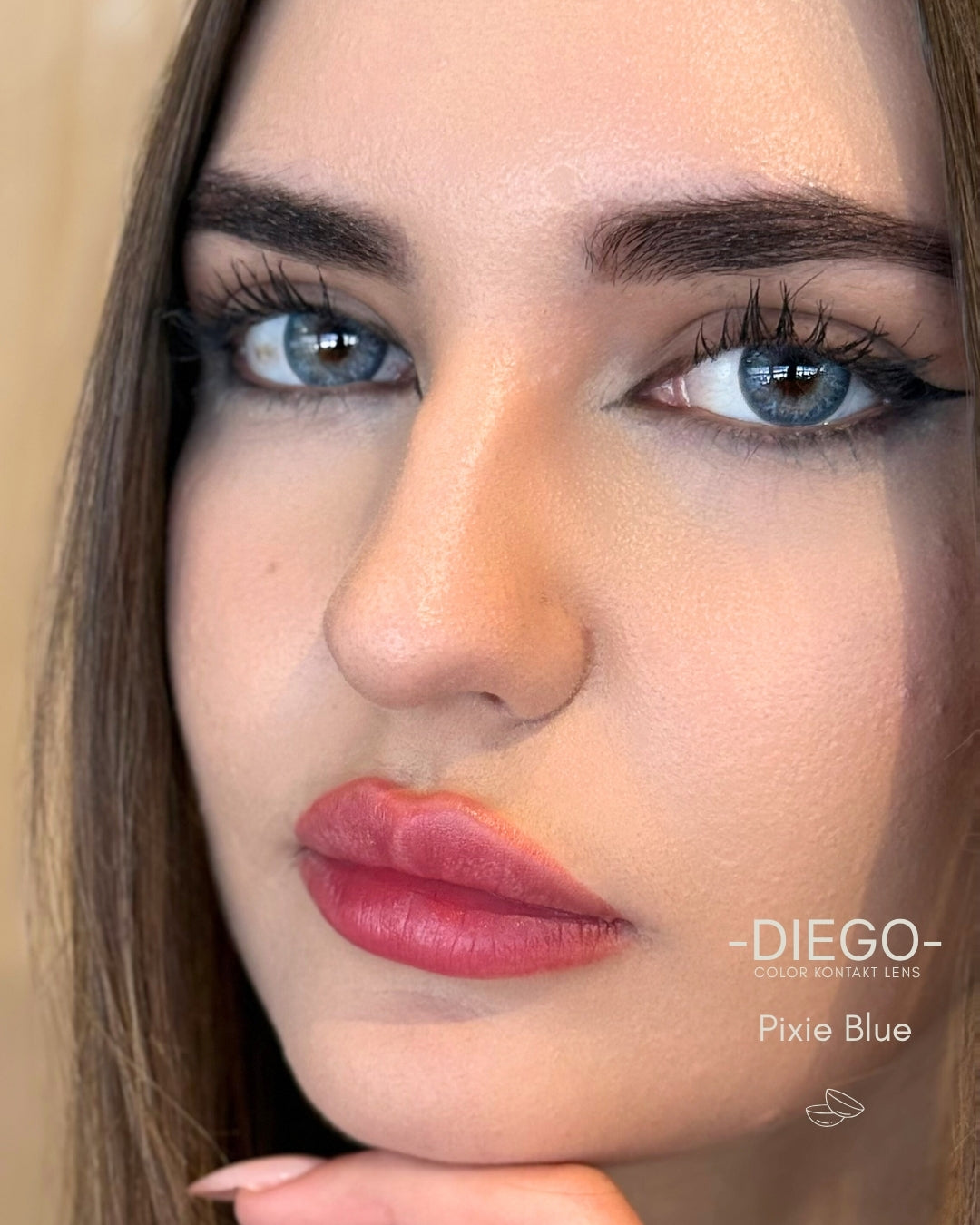 Pixie Blue Renkli Lens