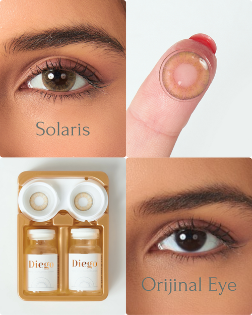 Diego Solaris Yearly Color Lens Plano (0,00)