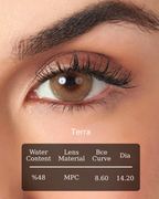 Terra Color Contact Lenses Plano (0,00)