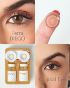 Terra Color Contact Lenses Plano (0,00)