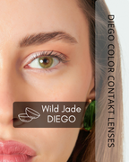 Diego Wild Jade Yearly Color Lens Plano (0,00)