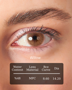 WilloW Color Contact Lenses Plano (0,00)