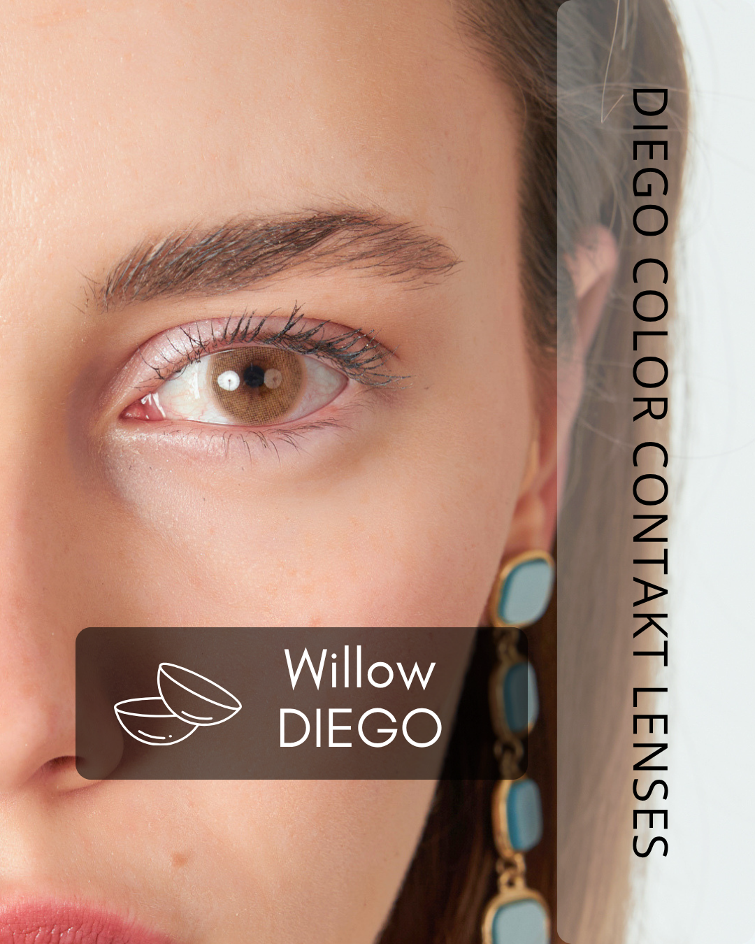 WilloW Color Contact Lenses Plano (0,00)