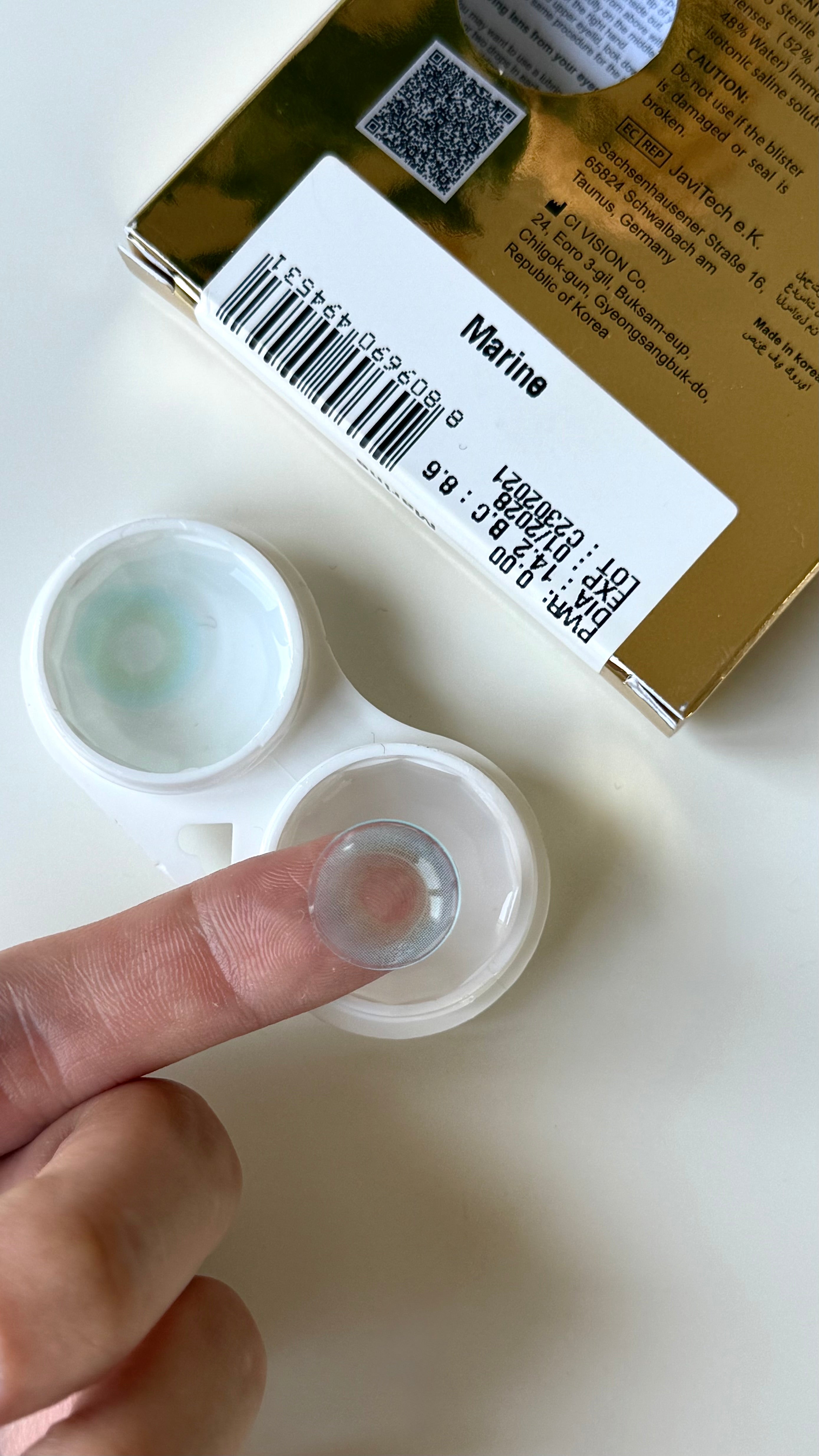 Marine Renkli Lens