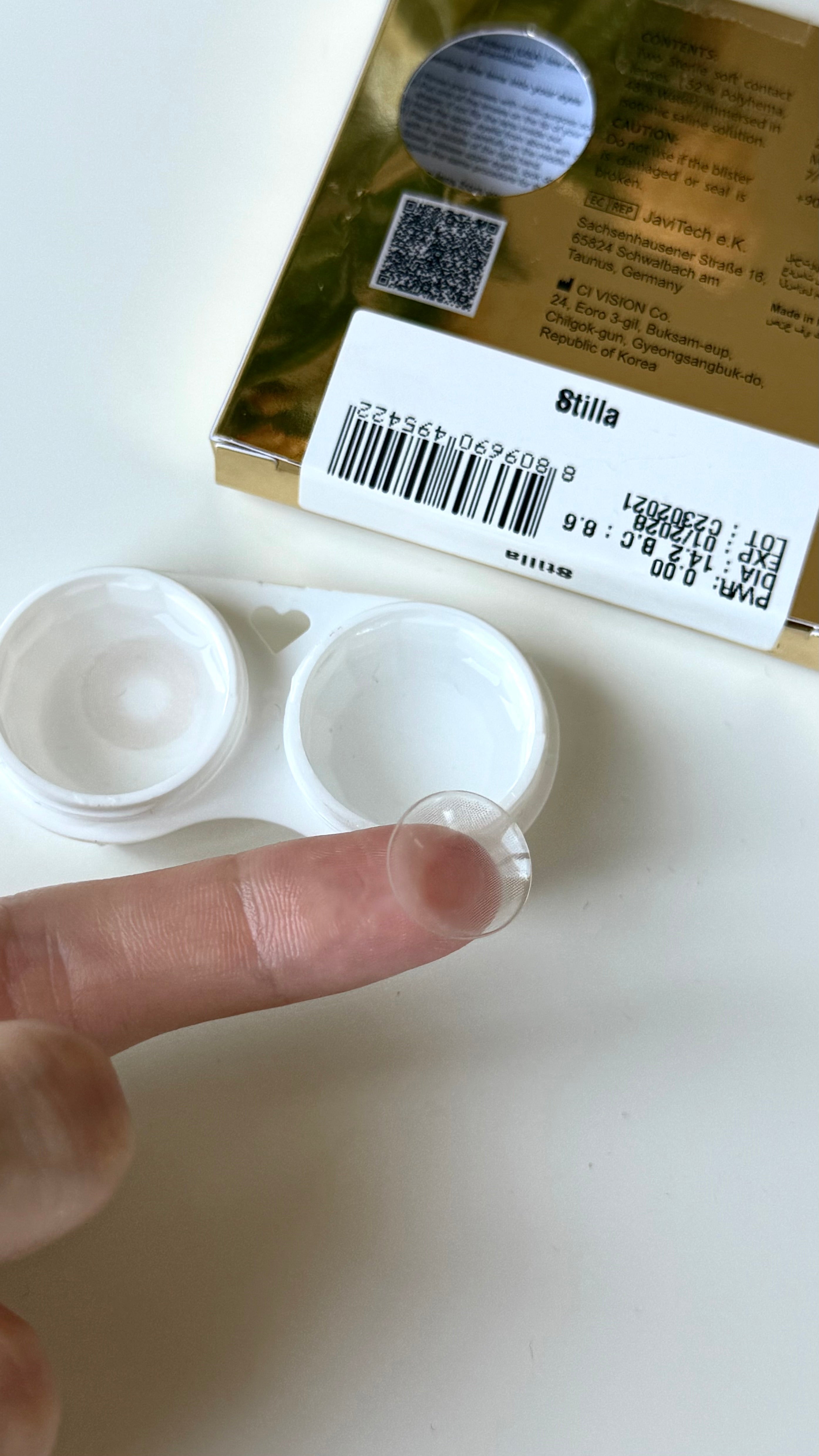 Stilla Renkli Lens